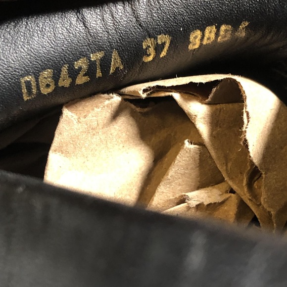 Geox Shoes Women's Size 7 Black Leather Loafers Respira D642TA Made In Italy - Picture 10 of 16